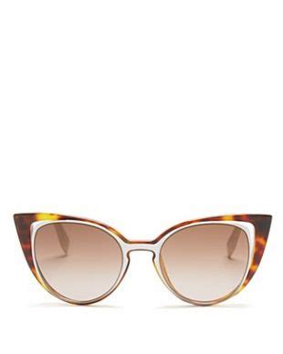 fendi floating cat eye sunglasses|Fendi cat eye sunglasses black.